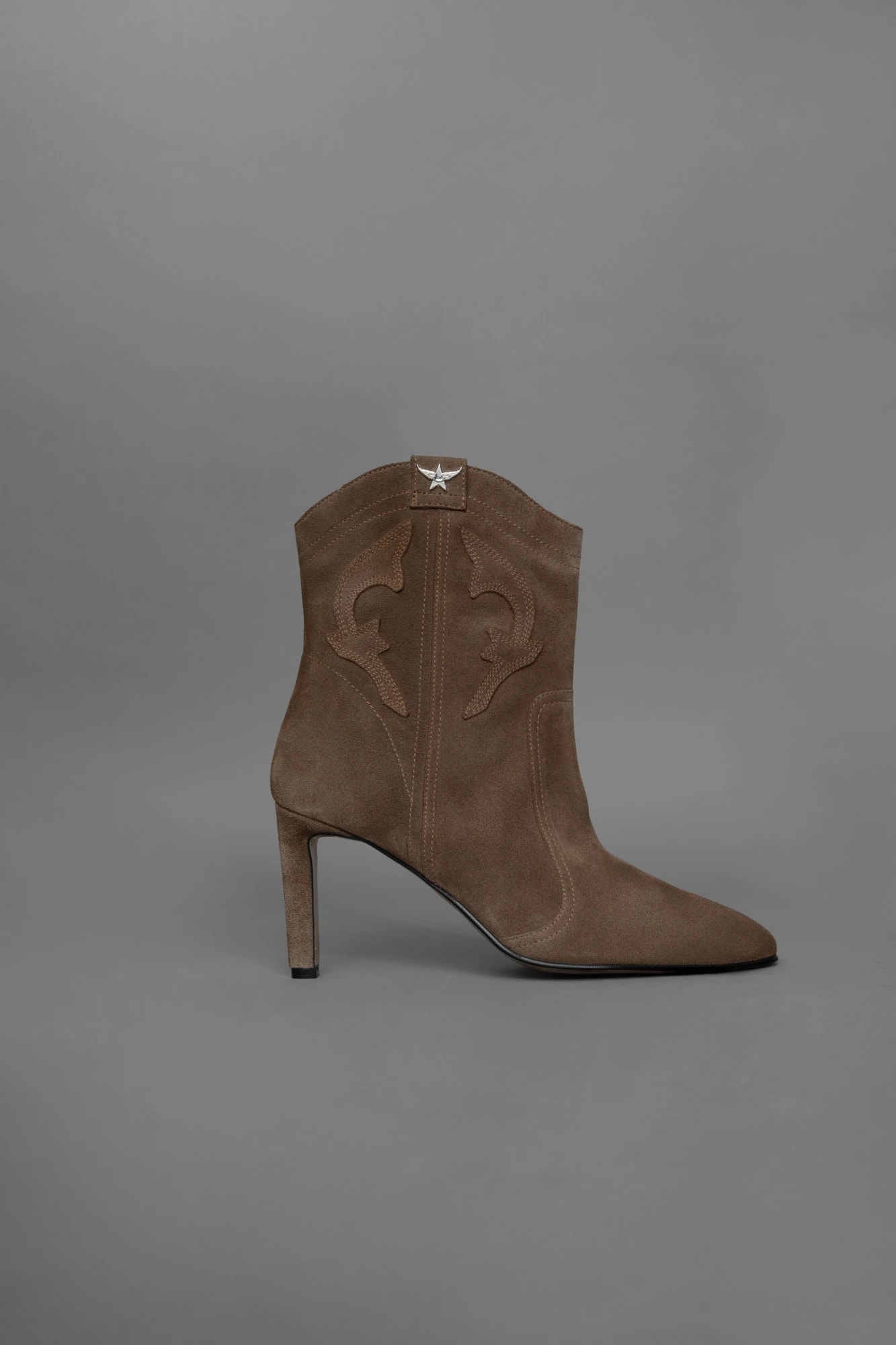 Blair - Brown Suede
