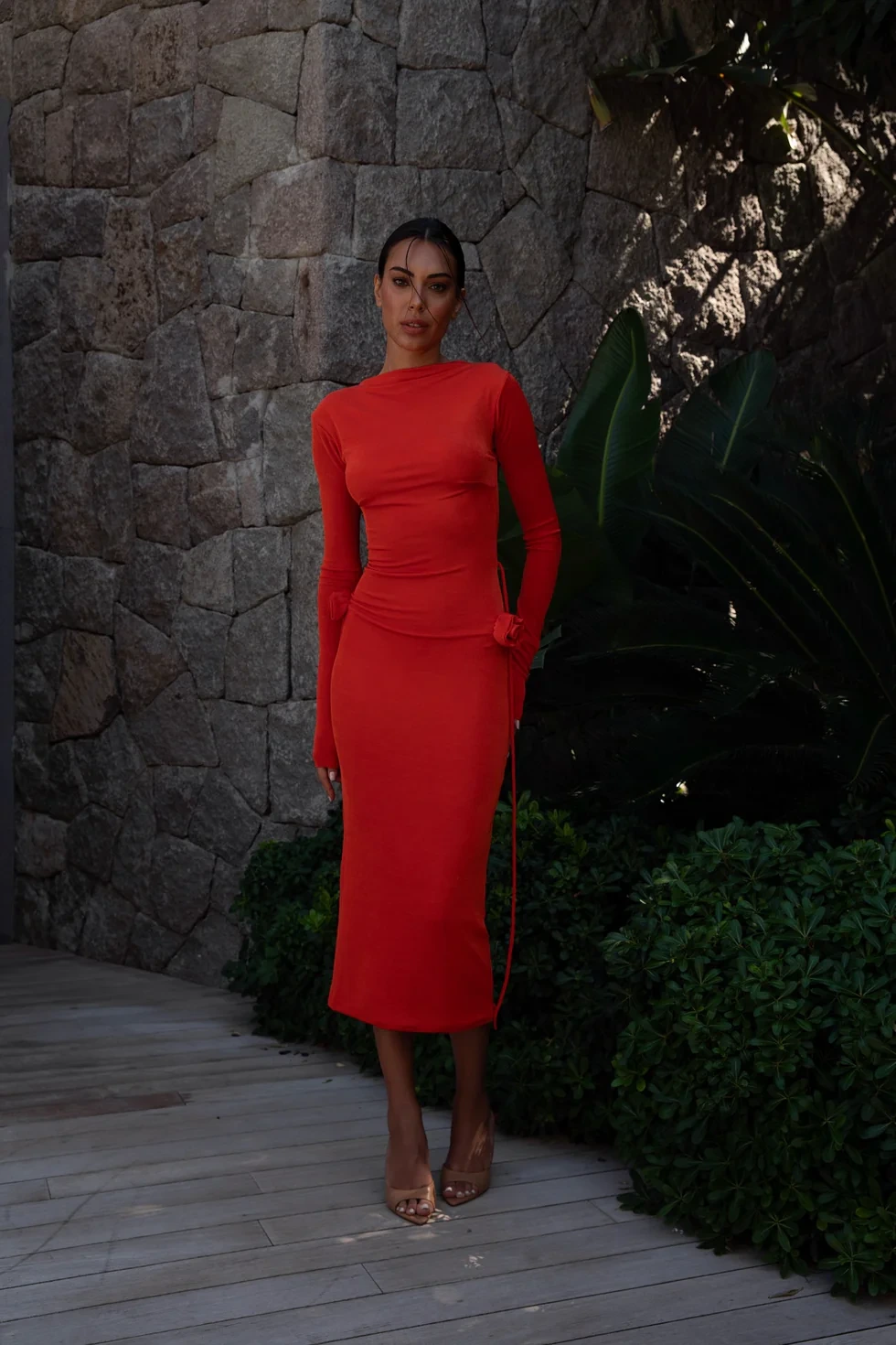 GILDA DRESS - Red