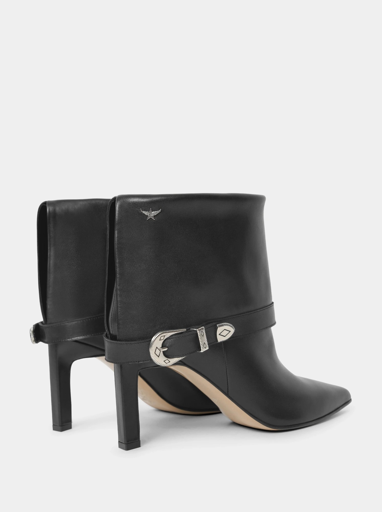 Troy - Black Leather