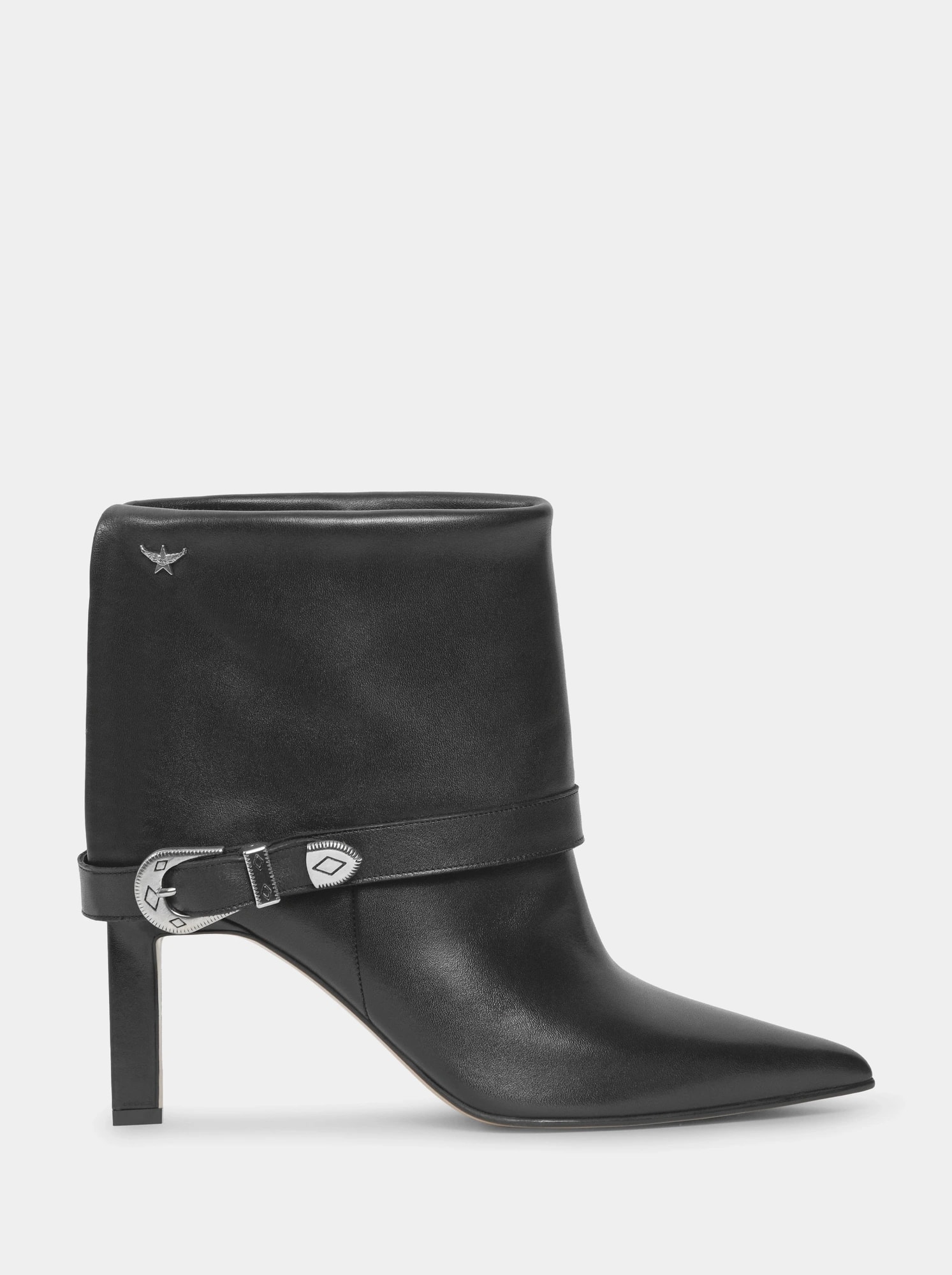 Troy - Black Leather