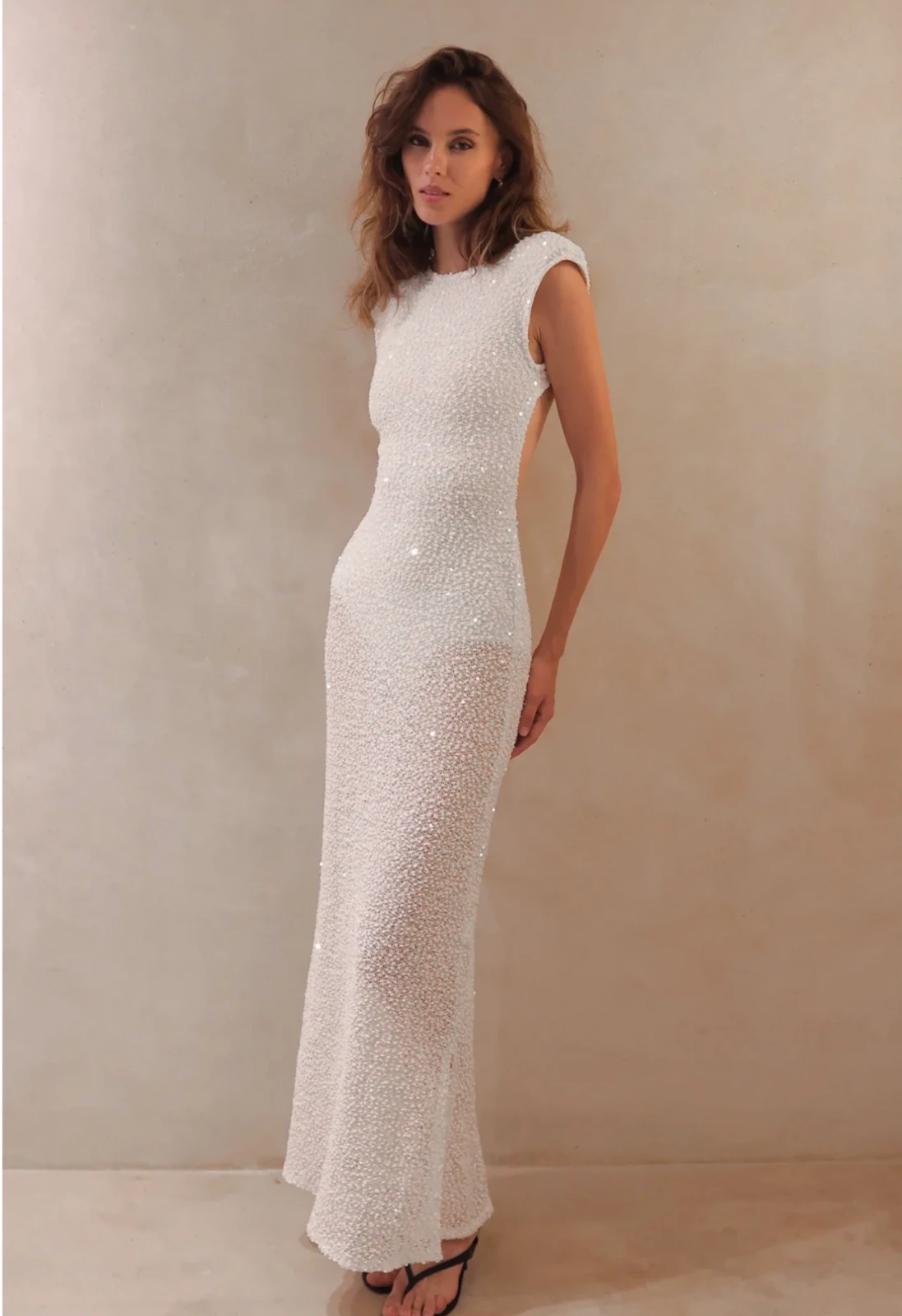 AURA DRESS - White