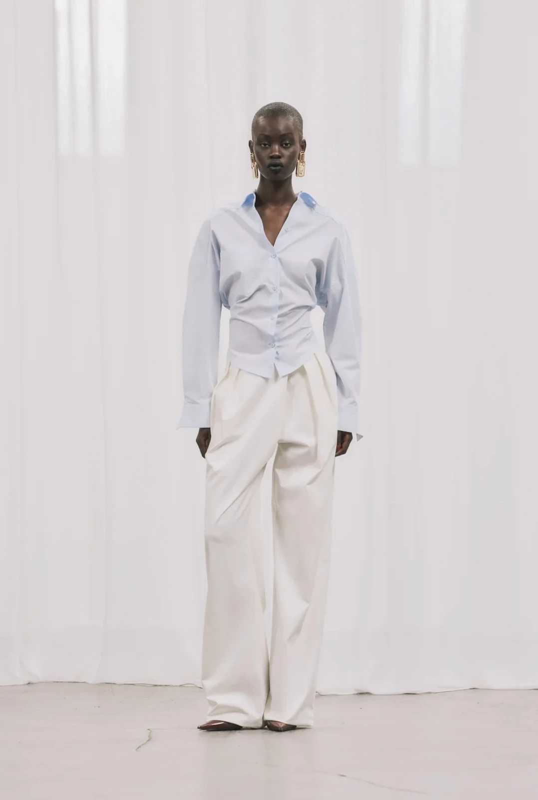 SAGE TROUSERS - White